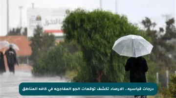 درجات قياسية.. الأرصاد تكشف توقعات الجو المفاجئة في كافة المناطق